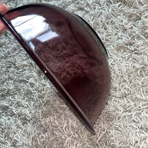 Vintage Pyrex CRANBERRY Purple Glass 2.5L MIXING 10" Nesting Bowl #325 USA - Picture 9 of 12